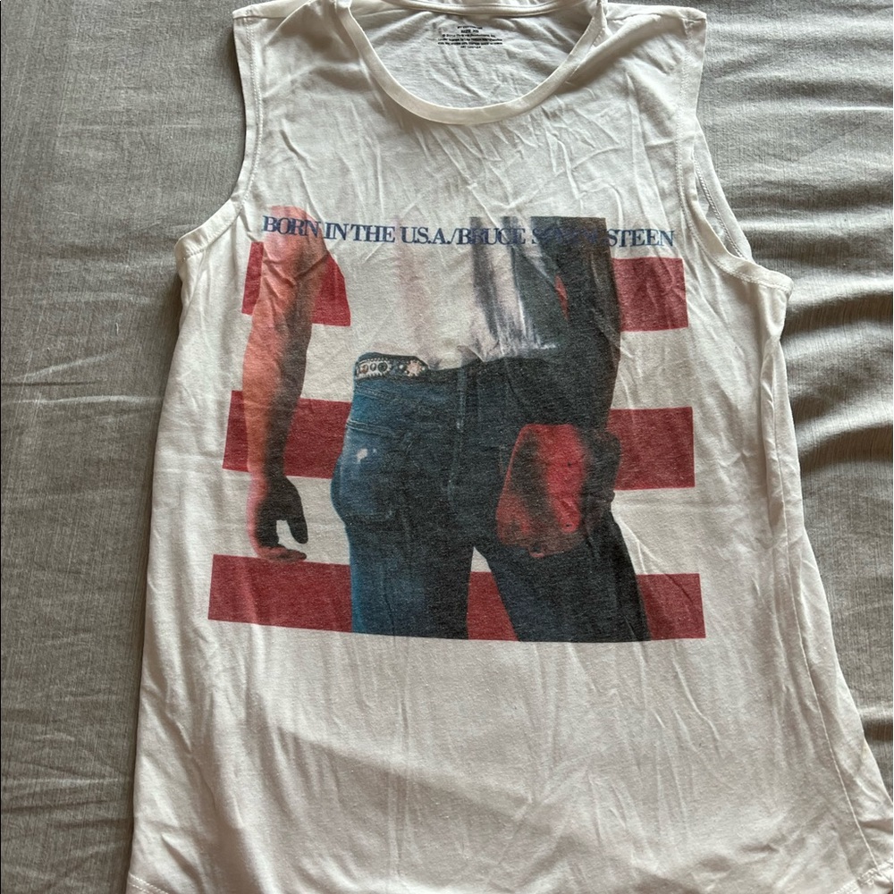 Bruce Springsteen tank top